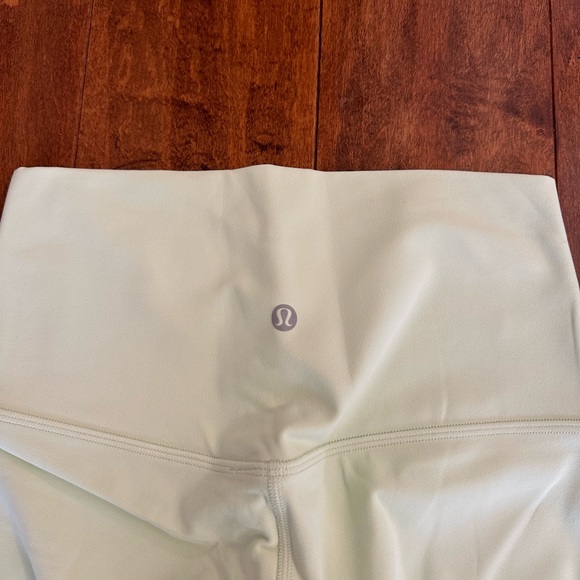 Lululemon Green Align Hi Rise Crop Leggings Sz 8 - Picture 8 of 12